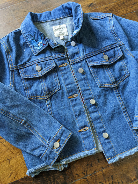 Embroidered Denim Jacket