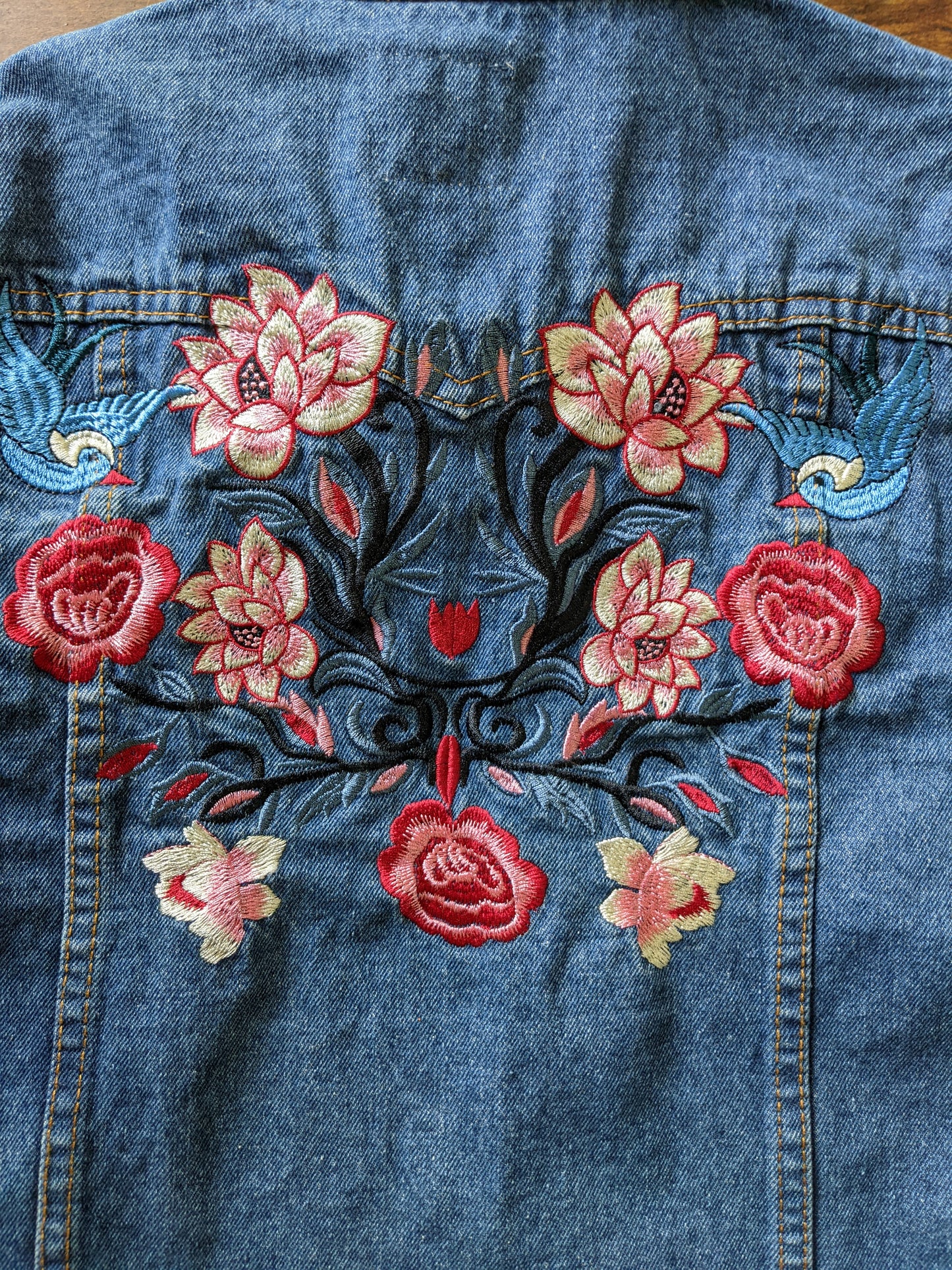 Embroidered Denim Jacket